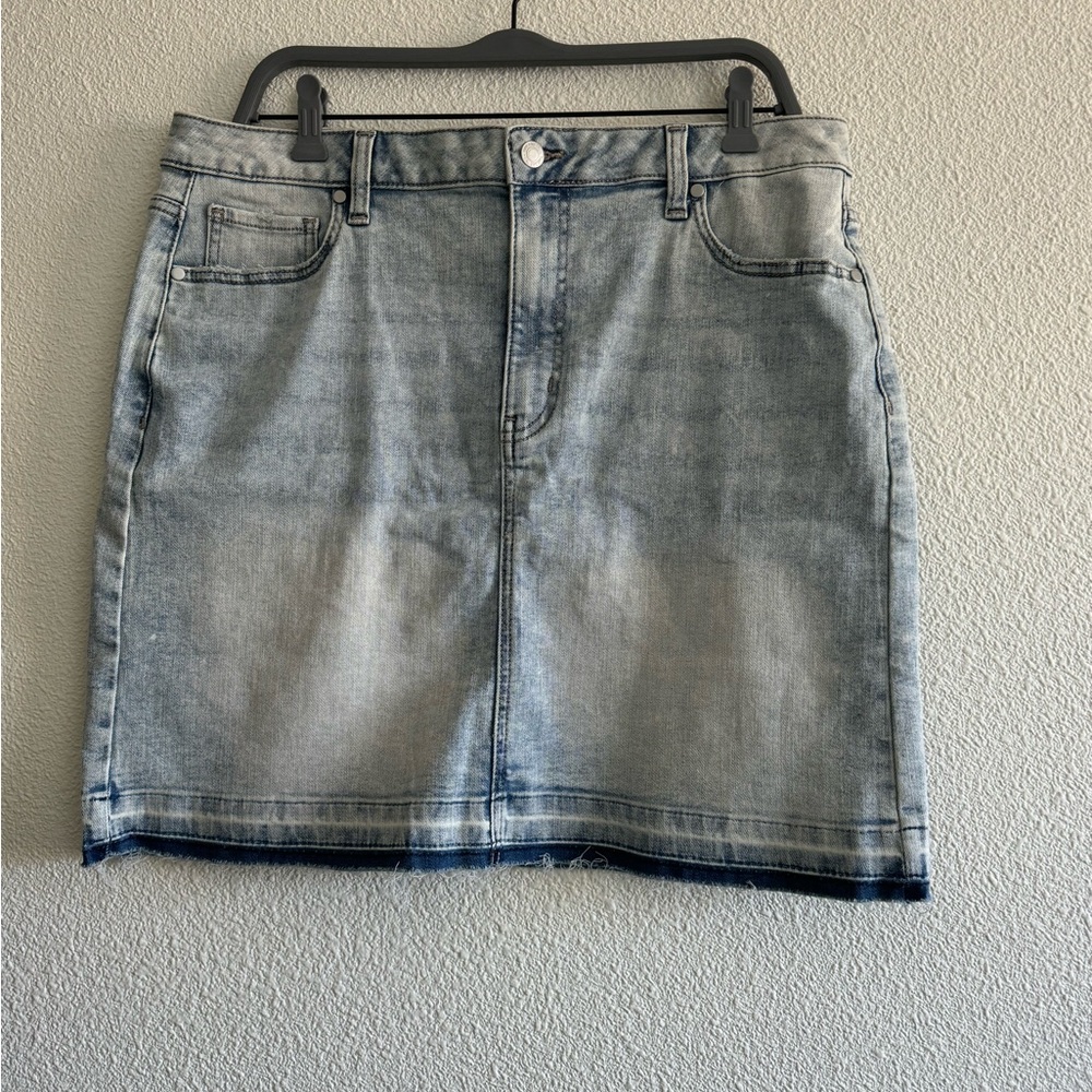 Jean skirt!!